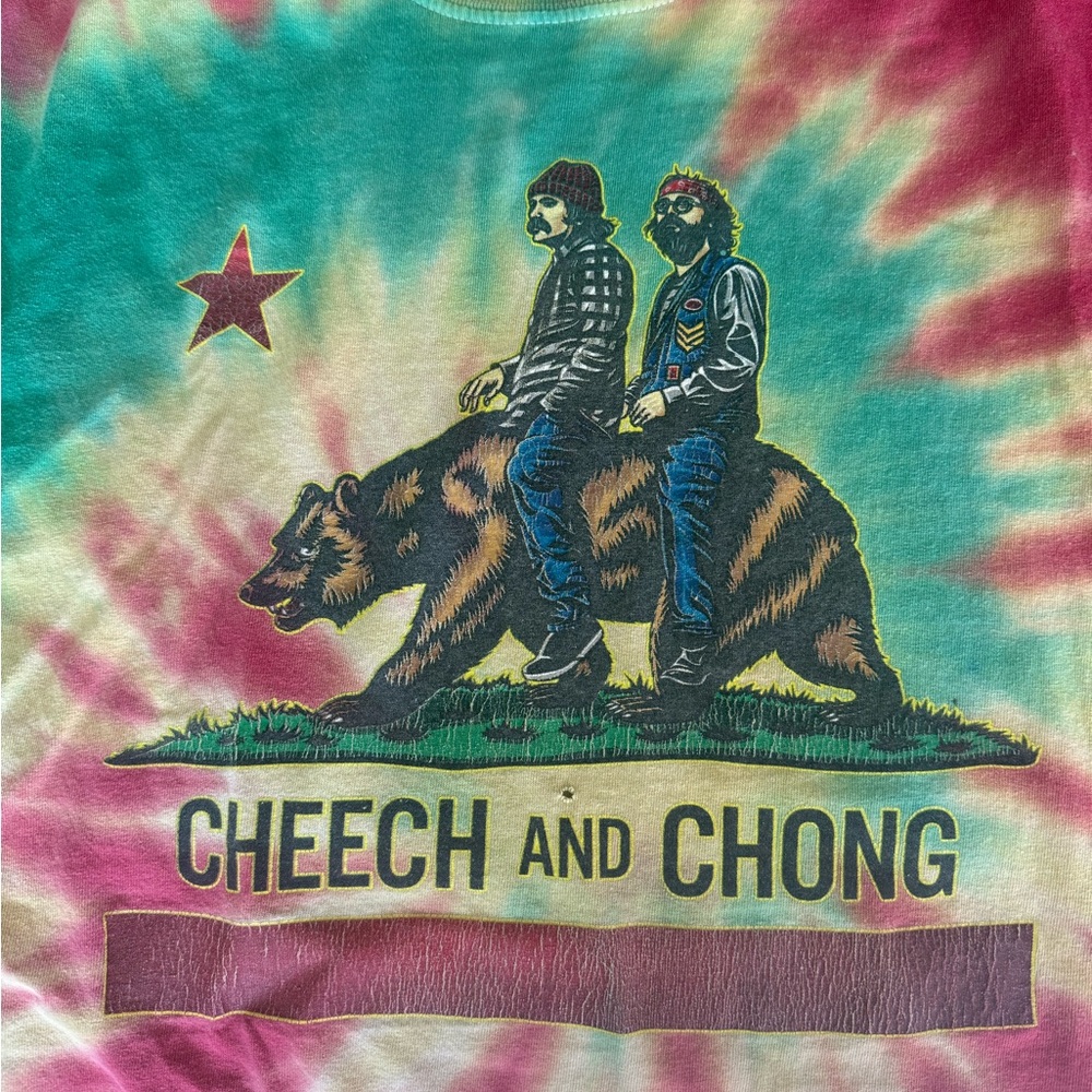 Cheech and Chong Tie-Dye shirt